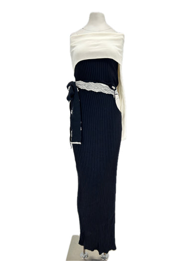 Robe bicolore