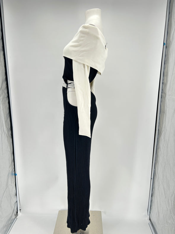Robe bicolore