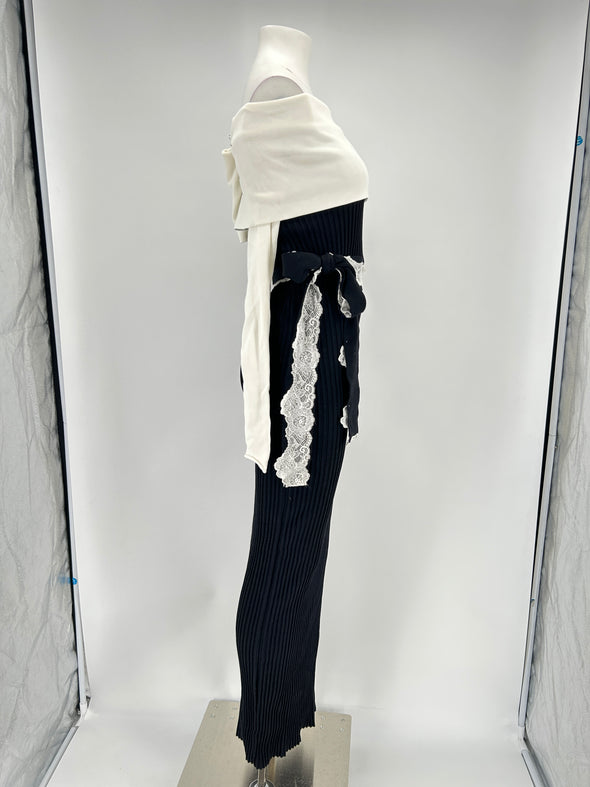 Robe bicolore