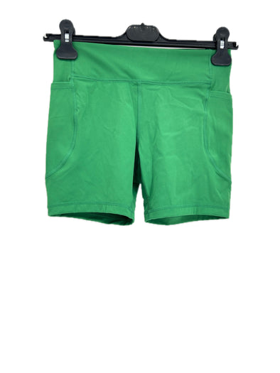 Cycliste vert