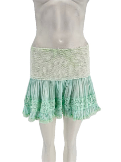 Mini jupe verte