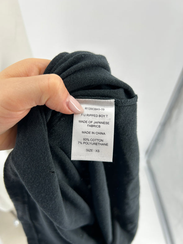 Tee-shirt gris foncé