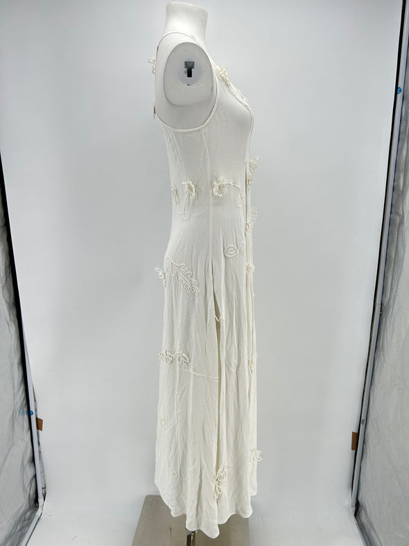 Robe longue blanche