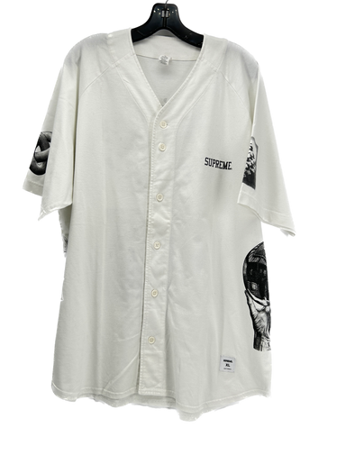 T-shirt blanc Baseball