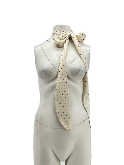 Foulard à pois "Stella"