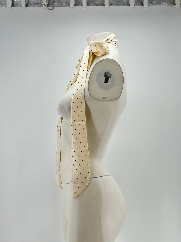 Foulard à pois "Stella"