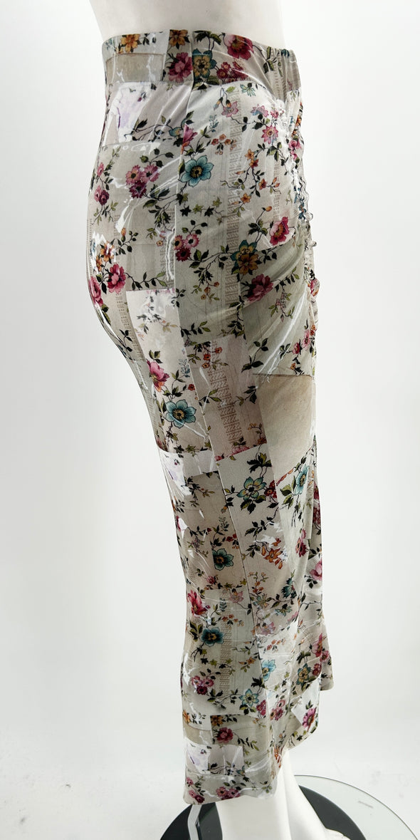 Jupe longue à imprimé floral