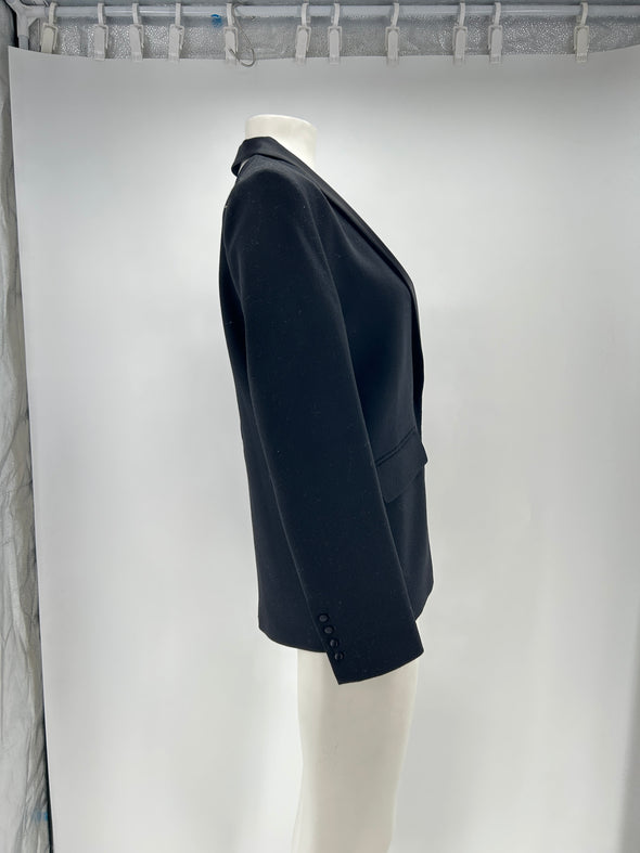 Blazer en laine noir
