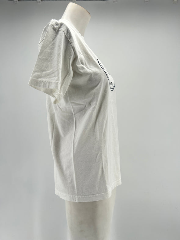 T-shirt blanc "Eden-Roc"