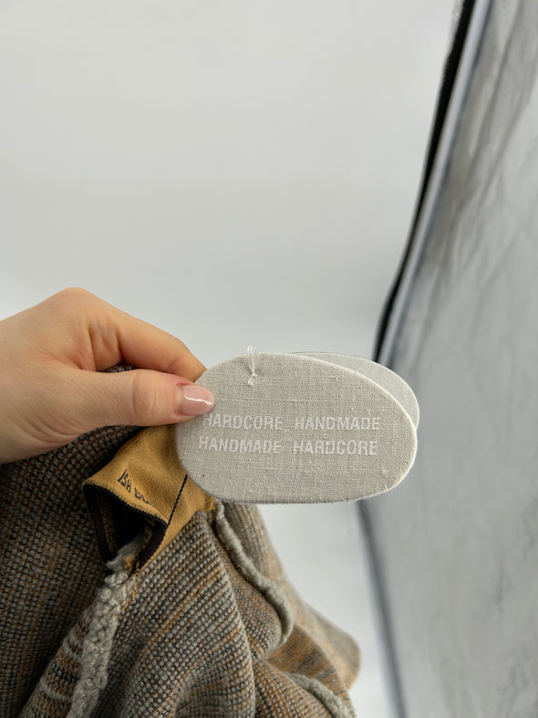 Sweat en maille beige