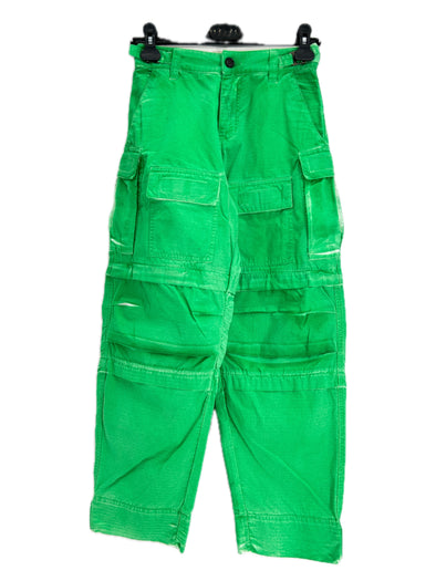 Pantalon cargo vert