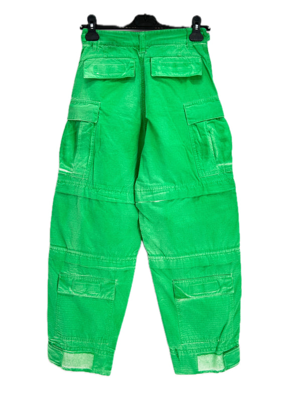 Pantalon cargo vert