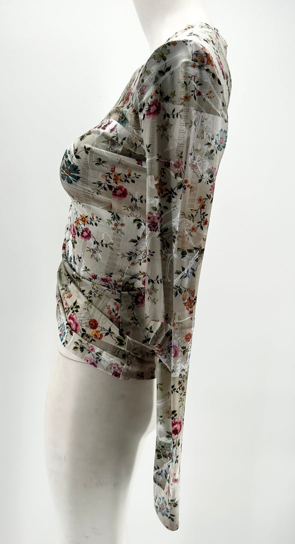 Top à imprimé floral