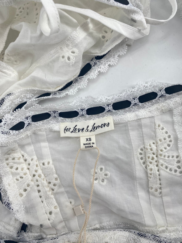 Blouse à nouer blanche