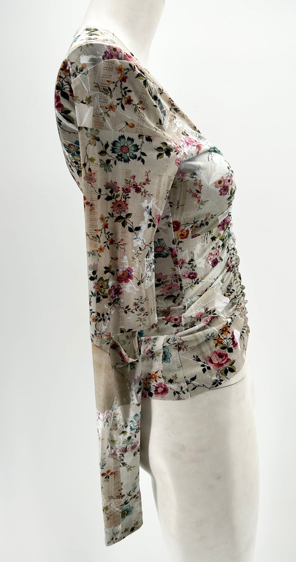 Top à imprimé floral