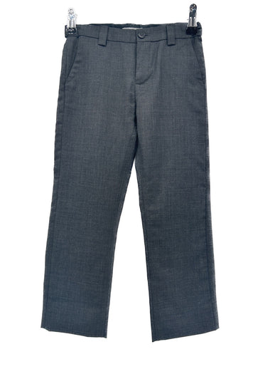 Pantalon en laine gris