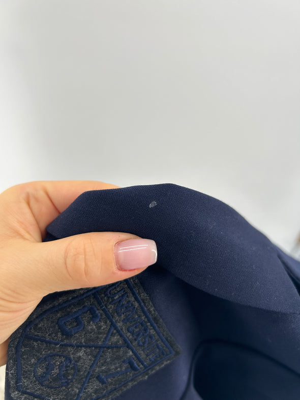 Veste en laine marine