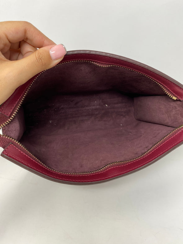 Pochette en cuir