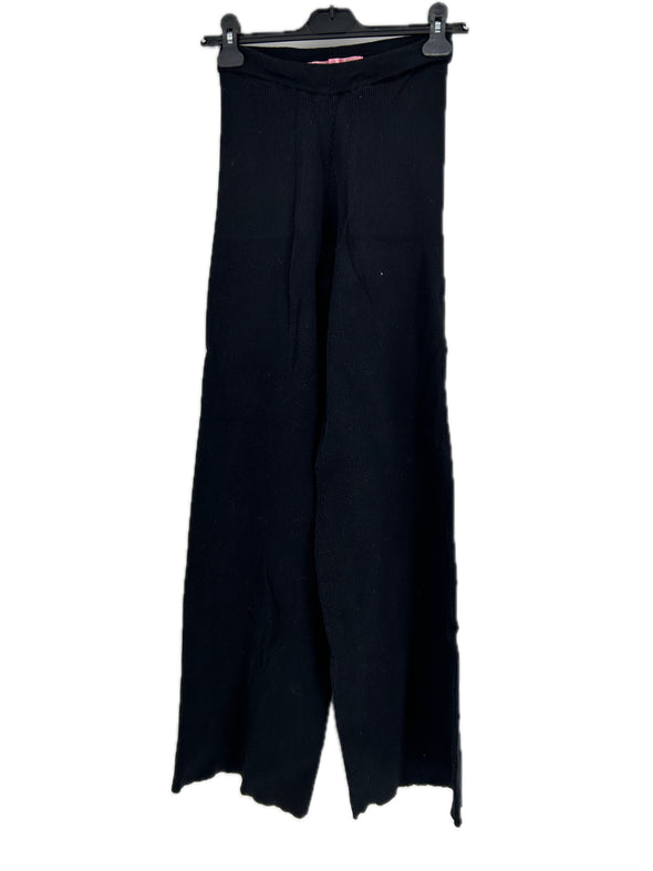 Pantalon côtelé noir