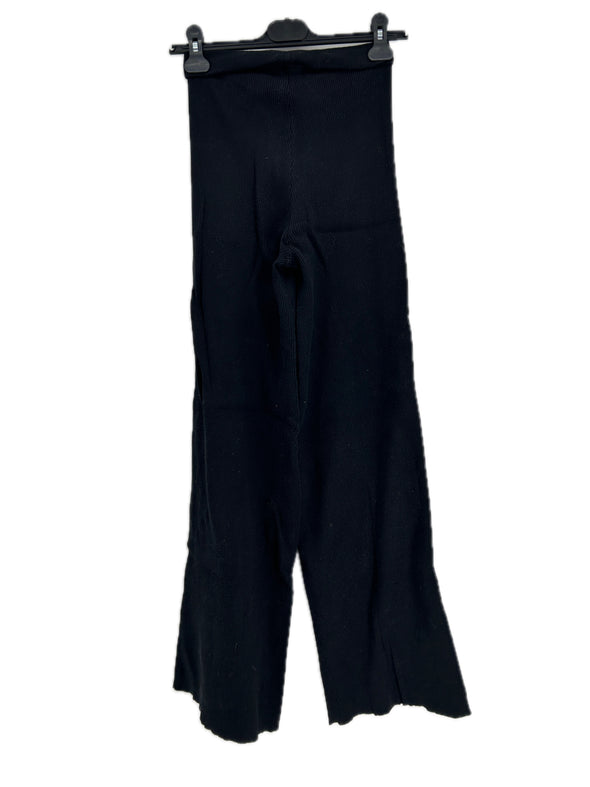 Pantalon côtelé noir