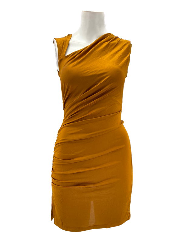 Robe moutarde