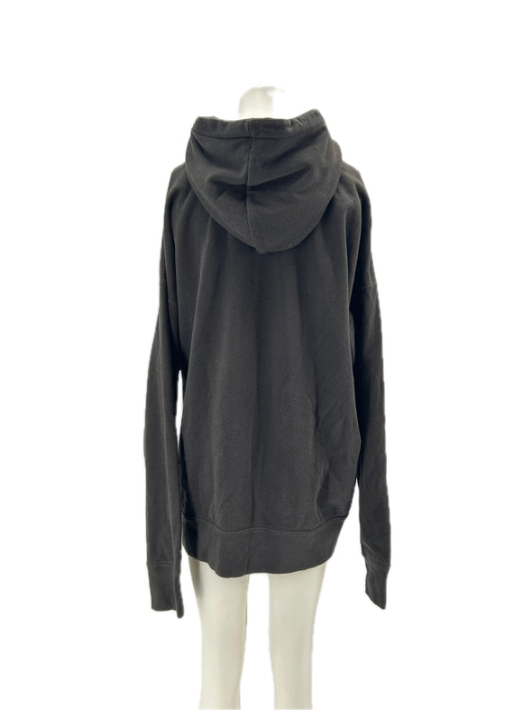 Sweat à capuche gris