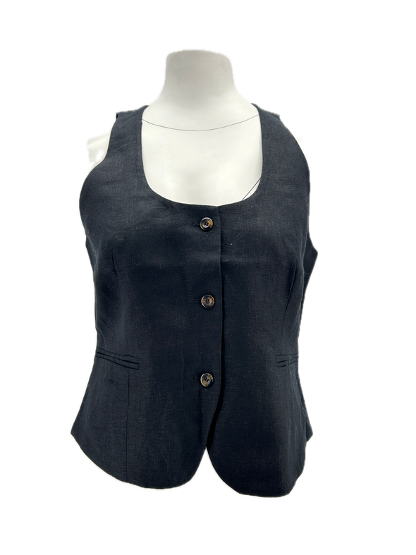 Gilet sans manches en lin "Ruben"