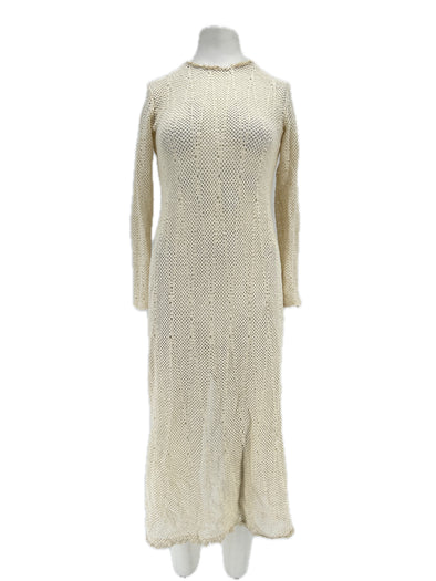 Robe en maille ajourée