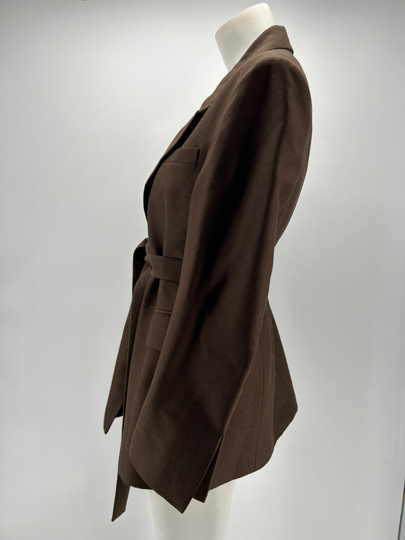 Veste de costume marron