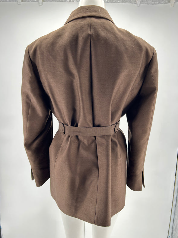 Veste de costume marron