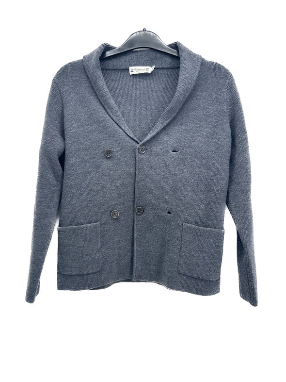 Gilet en laine gris
