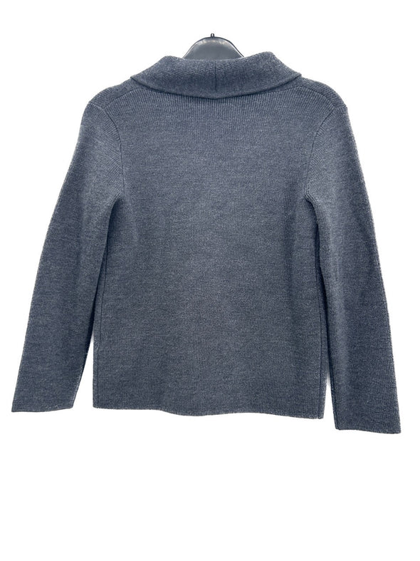 Gilet en laine gris