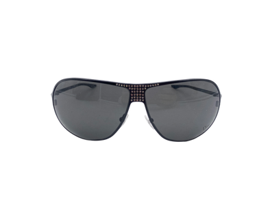 Lunettes aviateur "Hard" branches strass