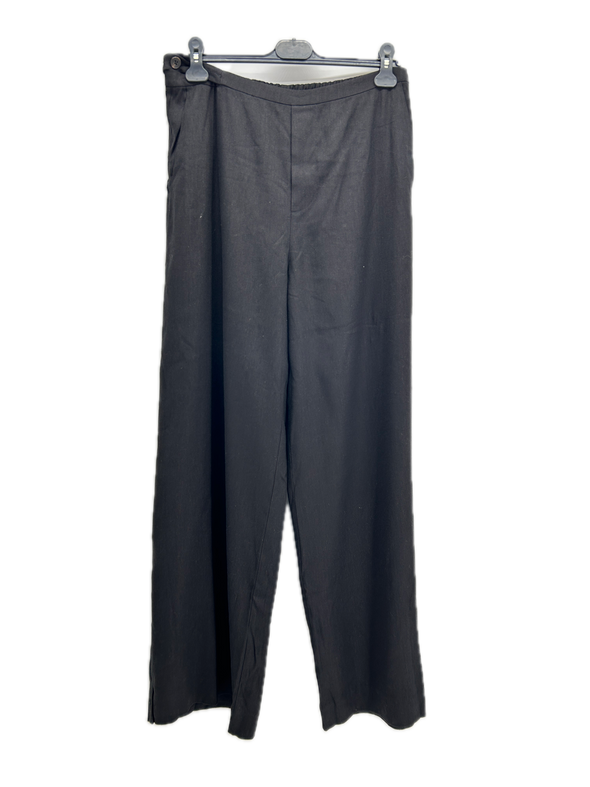 Pantalon en lin noir