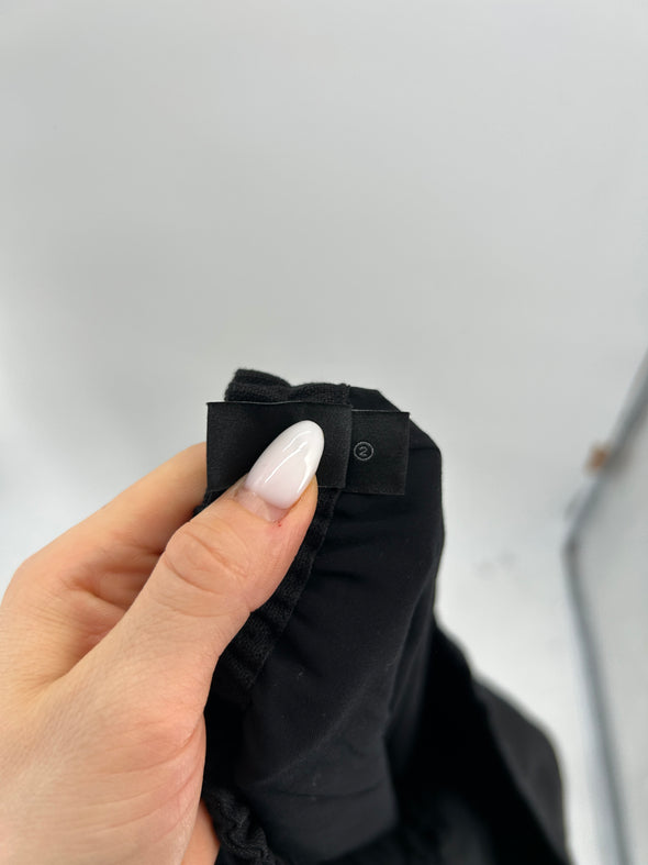 Pantalon en lin noir