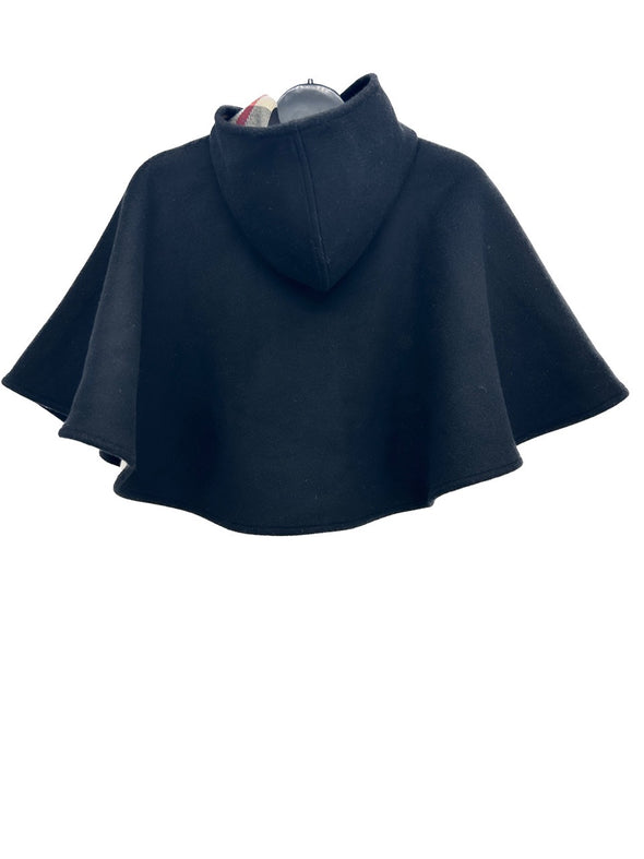 Cape noire en laine