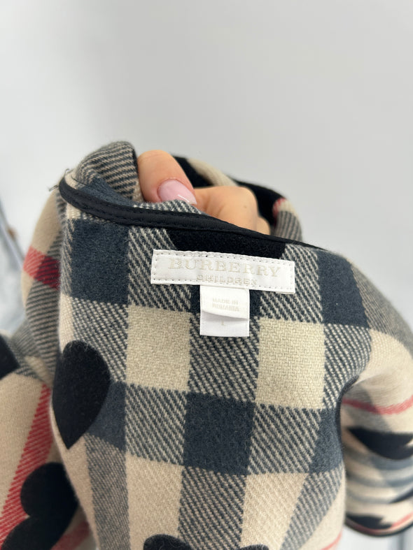Cape noire en laine
