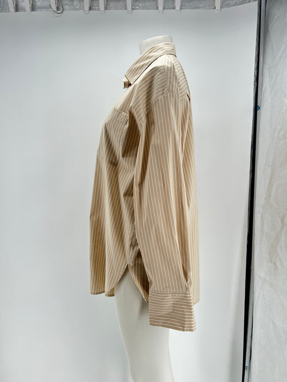 Chemise beige