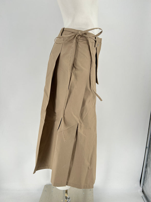 Jupe beige