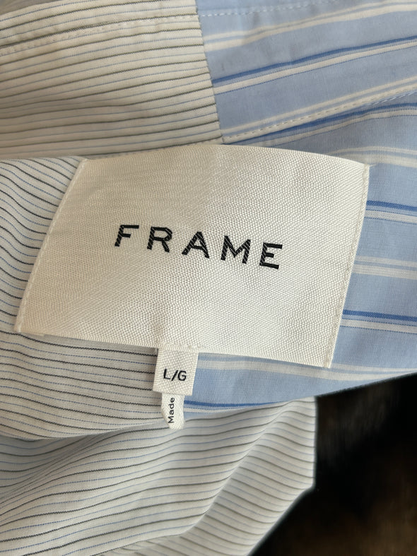 Chemise bicolore