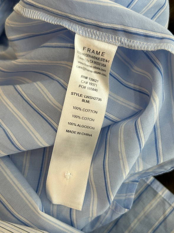 Chemise bicolore