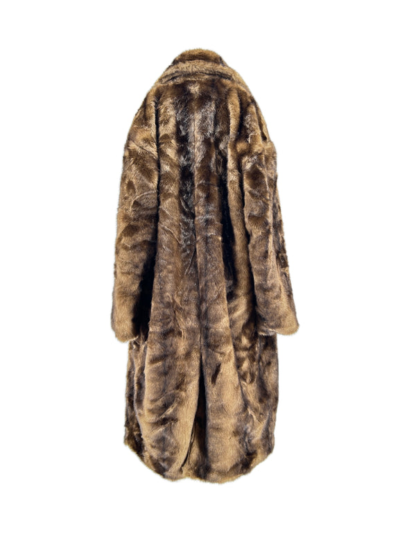 Manteau en fausse fourrure