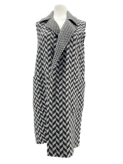 Veste en laine réversible