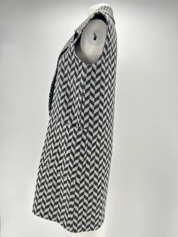 Veste en laine réversible