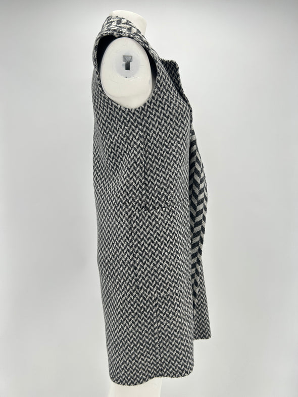 Veste en laine réversible