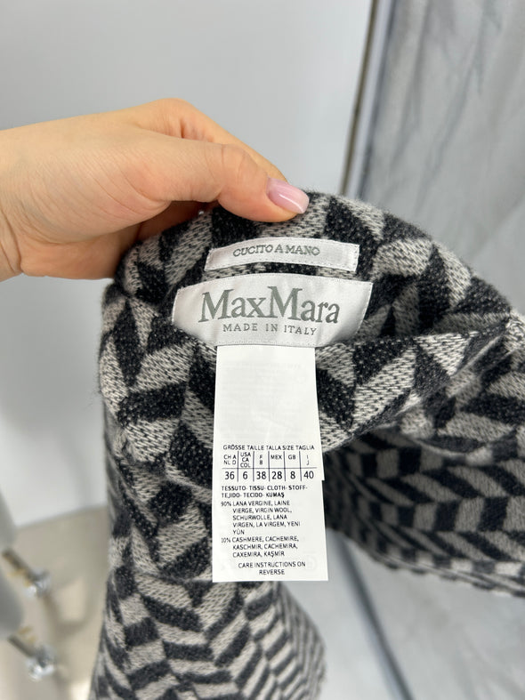 Veste en laine réversible