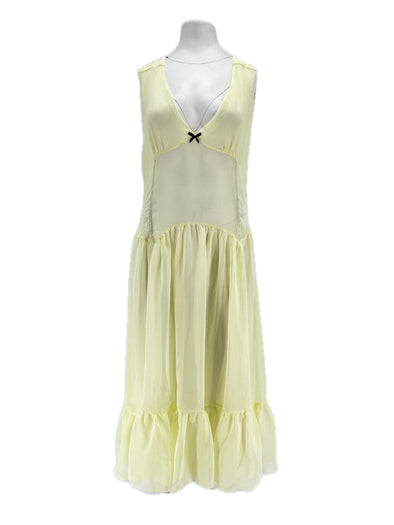 Robe jaune