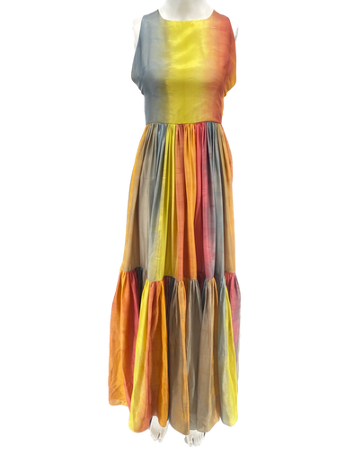 Robe multicolore