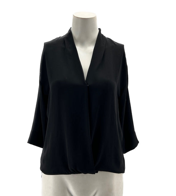 Blouse fluide noire