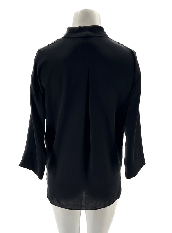 Blouse fluide noire